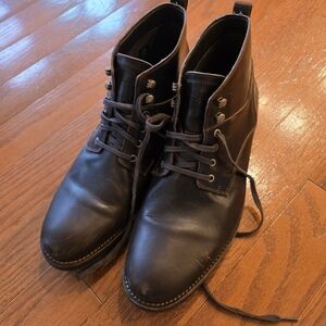 Timberland boots men’s 13 Kendrick Waterproof Chukka brown leather boots shoes